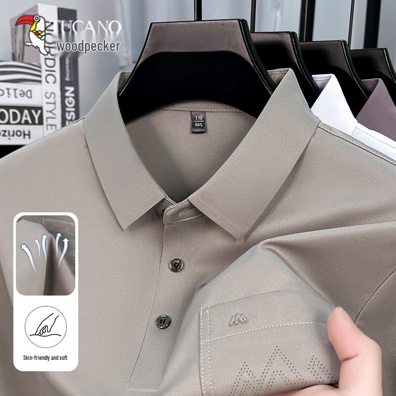 TUCANO Men s Silk Blend Business Casual Polo Shirt L
TUCANO Men s Silk Blend Business Casual Polo Shirt L