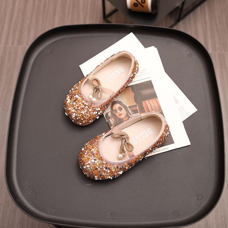 Girls Princess-Style Leather Shoes Fashion Rhinestone Flats - Soft-Soled Toddler Big Kids Shoes for Ages 1-8yrs Glitter Bowtie 24
Girls Princess-Style Leather Shoes Fashion Rhinestone Flats - Soft-Soled Toddler Big Kids Shoes for Ages 1-8yrs Glitter Bowtie 24