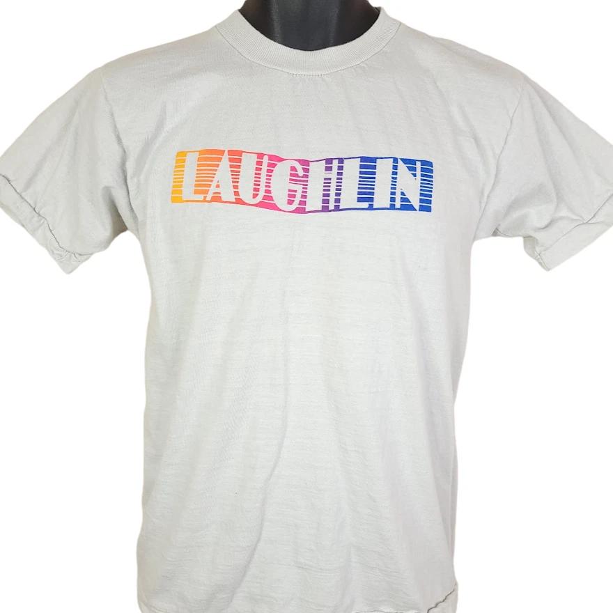Vintage Laughlin Nevada 100% Cotton T-shirt Mens Tees Top Mens Size Small 80s Travel Southwest Rainbow M
Vintage Laughlin Nevada 100% Cotton T-shirt Mens Tees Top Mens Size Small 80s Travel Southwest Rainbow M