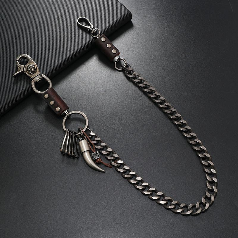 Belt Waist Chain 2 Lines Punk Jean Adjustable Hip-hop Metal Chain Boy Clothing Accessories Men s Skull Head Metal Chains Casual
Belt Waist Chain 2 Lines Punk Jean Adjustable Hip-hop Metal Chain Boy Clothing Accessories Men s Skull Head Metal Chains Casual