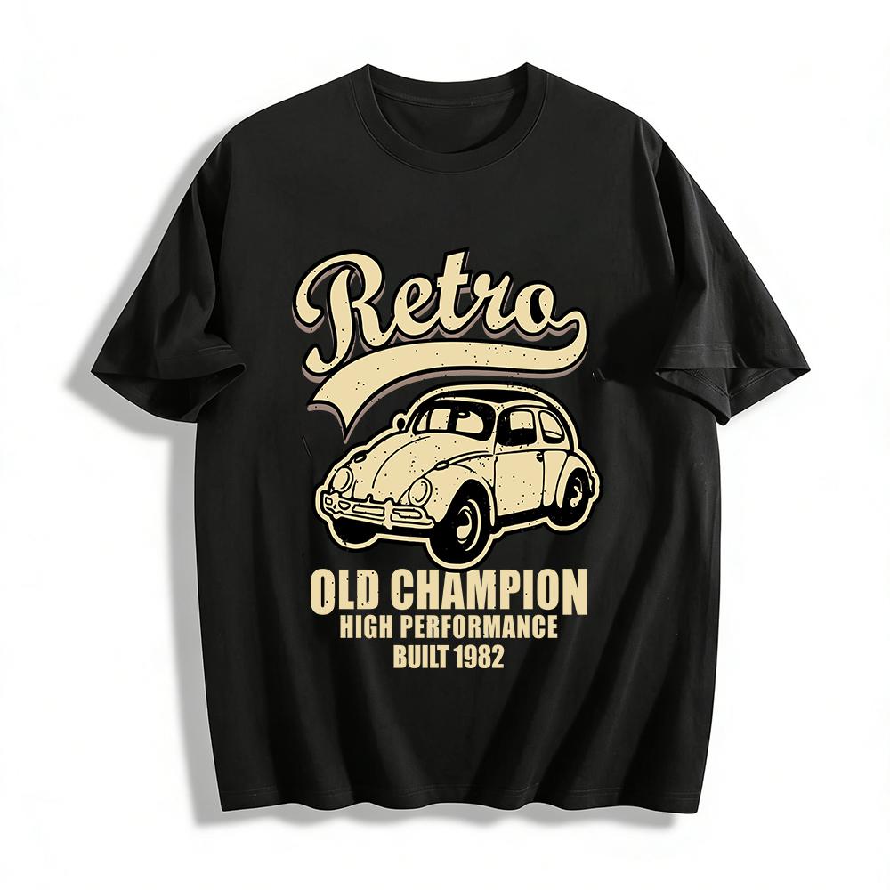 Retro Beetle Old Champion High Performance 1982 Car Print Casual Tee Pure cotton T-shirt 6XL
Retro Beetle Old Champion High Performance 1982 Car Print Casual Tee Pure cotton T-shirt 6XL