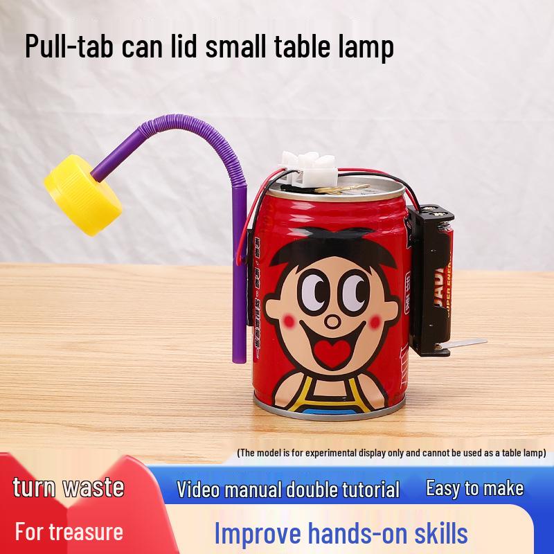 Small Science Experiment Set for Kids (Ages 7-14) - Educational Materials to Create a Bottle Cap Table Lamp
Small Science Experiment Set for Kids (Ages 7-14) - Educational Materials to Create a Bottle Cap Table Lamp