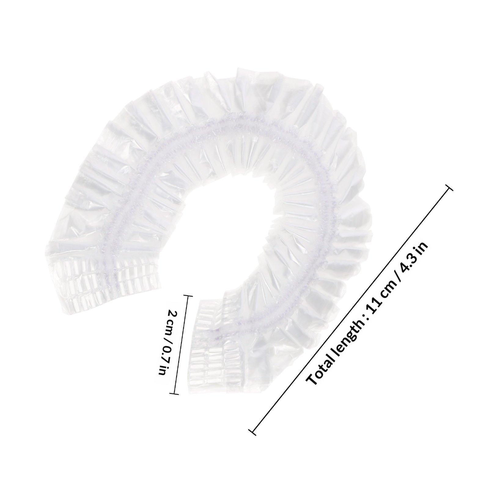 200Pcs Disposable Shower Caps Waterproof Hair Wrap Hat Stretchable Band for Long Curly Braids Salon Spa Travel Household Bathing білий
200Pcs Disposable Shower Caps Waterproof Hair Wrap Hat Stretchable Band for Long Curly Braids Salon Spa Travel Household Bathing білий