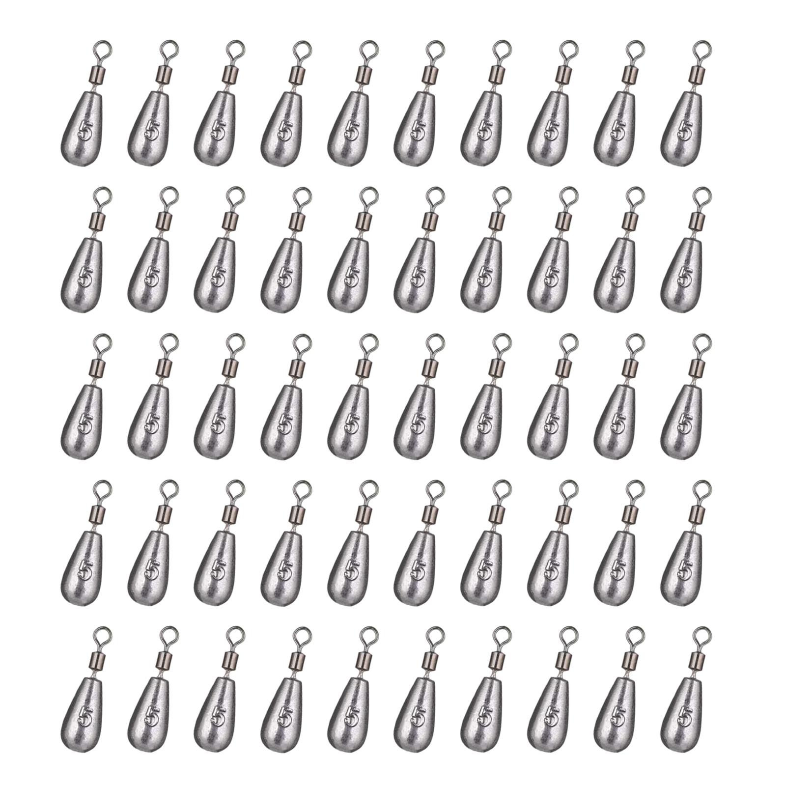 50pcs Fishing Bottom Sinkers Weight Fishing Accessories Bass Casting Fishing Weights Sinkers Saltwater Fishing Weights 5
50pcs Fishing Bottom Sinkers Weight Fishing Accessories Bass Casting Fishing Weights Sinkers Saltwater Fishing Weights 5