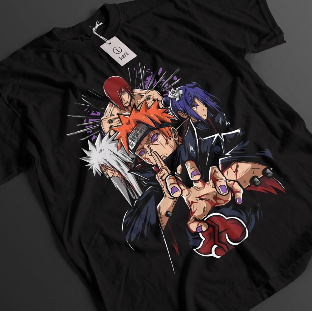 Naruto Shirt Pain Tshirt Yahiko T-Shirt Jiraya Anime Conan Akatsuki Unisex Tee L
Naruto Shirt Pain Tshirt Yahiko T-Shirt Jiraya Anime Conan Akatsuki Unisex Tee L