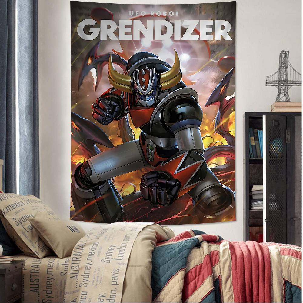 Cartoon UFO Robot GGoldorak Printed Large Wall Tapestry Art Science Fiction Room Home Decor Decor Blanket 74x94cm(29x37in)
Cartoon UFO Robot GGoldorak Printed Large Wall Tapestry Art Science Fiction Room Home Decor Decor Blanket 74x94cm(29x37in)