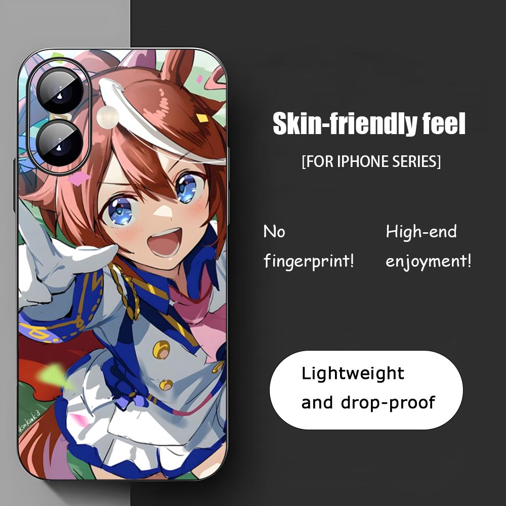 Pretty Derby Anime Hot Game Phone Case For iPhone 16 15 14 13 12 11 X XR XS 8 Plus Mini Pro Max Soft black Shockproof Cover iPhone 15
Pretty Derby Anime Hot Game Phone Case For iPhone 16 15 14 13 12 11 X XR XS 8 Plus Mini Pro Max Soft black Shockproof Cover iPhone 15