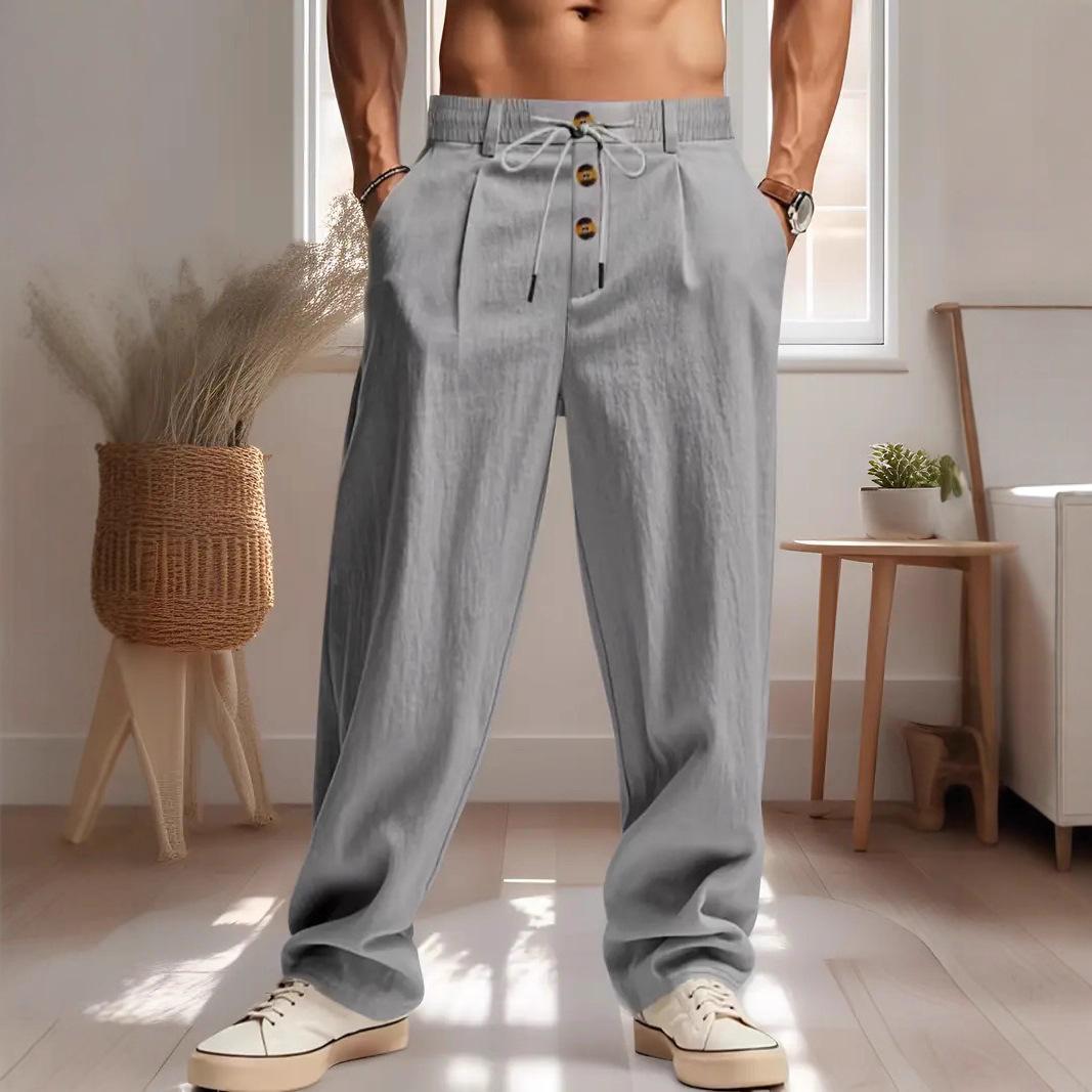 Men s Casual Pants Male Summer Breathable Trousers Solid Color High Quality Sweatpants Hawaiian Beach Sports Jogging Pants 3XL сірий
Men s Casual Pants Male Summer Breathable Trousers Solid Color High Quality Sweatpants Hawaiian Beach Sports Jogging Pants 3XL сірий