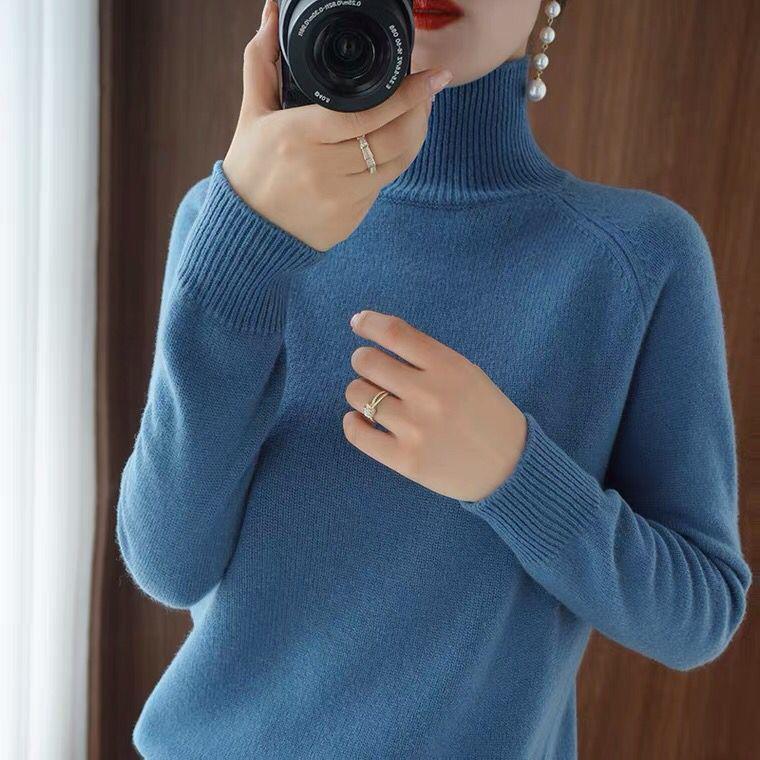2024 Autumn/Winter Women s Slim Fit High Neck Long Sleeve Sweater - Thickened Knitwear Pullover XL
2024 Autumn/Winter Women s Slim Fit High Neck Long Sleeve Sweater - Thickened Knitwear Pullover XL