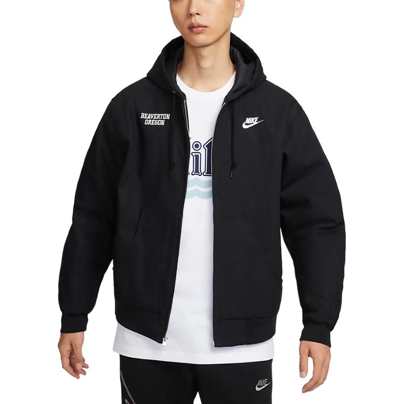 Nike Куртка мужская с капюшоном и застежкой-молнией Therma-Fit Life Series Letter Logo Outdoor Work Comfort, черная HV1738-010 M
Nike Куртка мужская с капюшоном и застежкой-молнией Therma-Fit Life Series Letter Logo Outdoor Work Comfort, черная HV1738-010 M