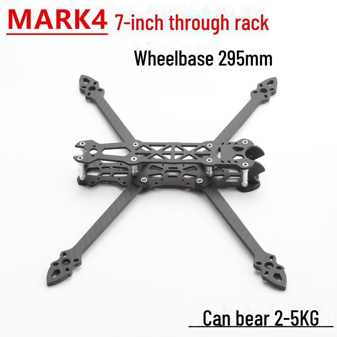 Рама гоночного дрона MARK4 7 HD з вуглецевого волокна FPV
Рама гоночного дрона MARK4 7 HD з вуглецевого волокна FPV