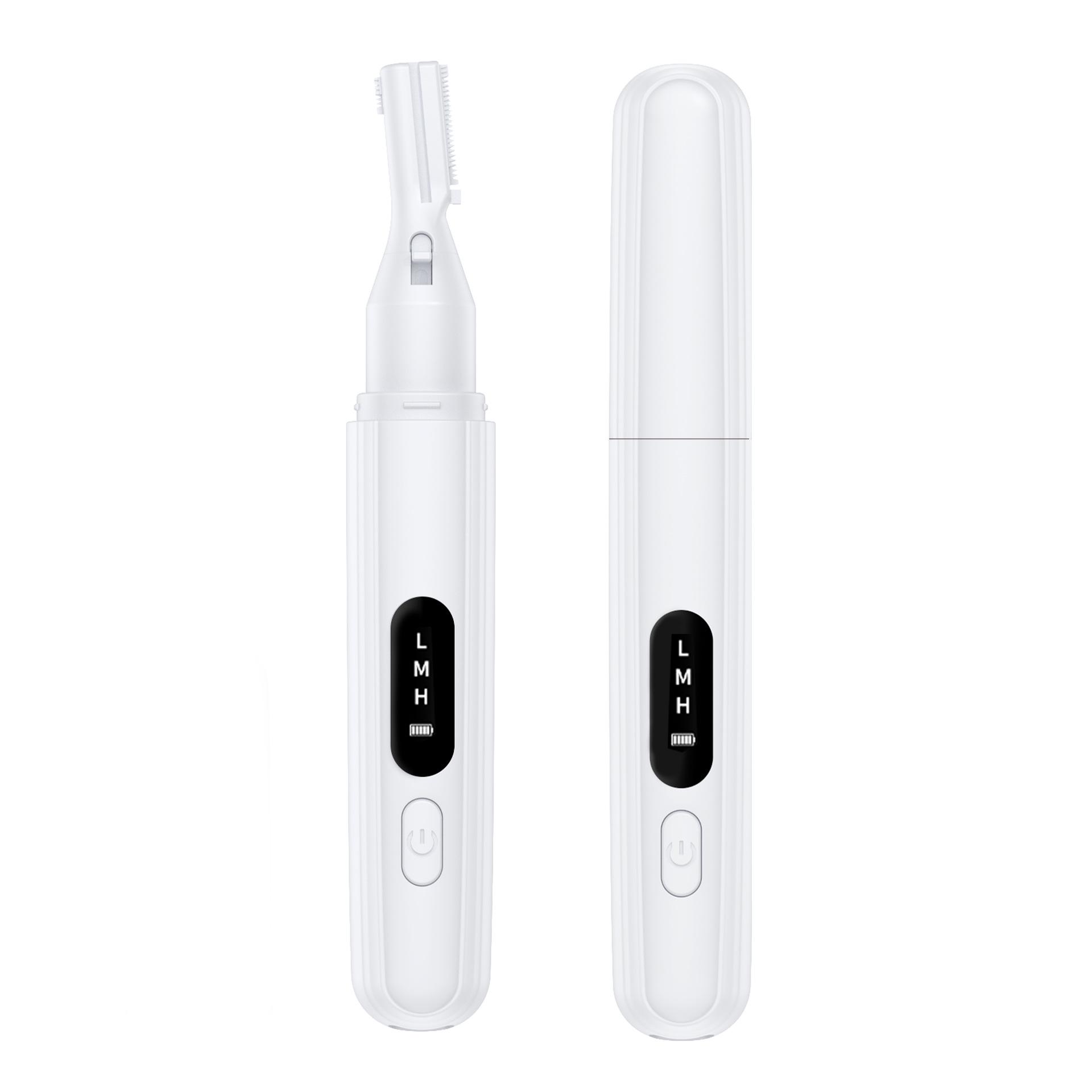 Rechargeable Electric Eyebrow and Hair Trimmer for Women - Mini Shaver & Hair Remover English
Rechargeable Electric Eyebrow and Hair Trimmer for Women - Mini Shaver & Hair Remover English
