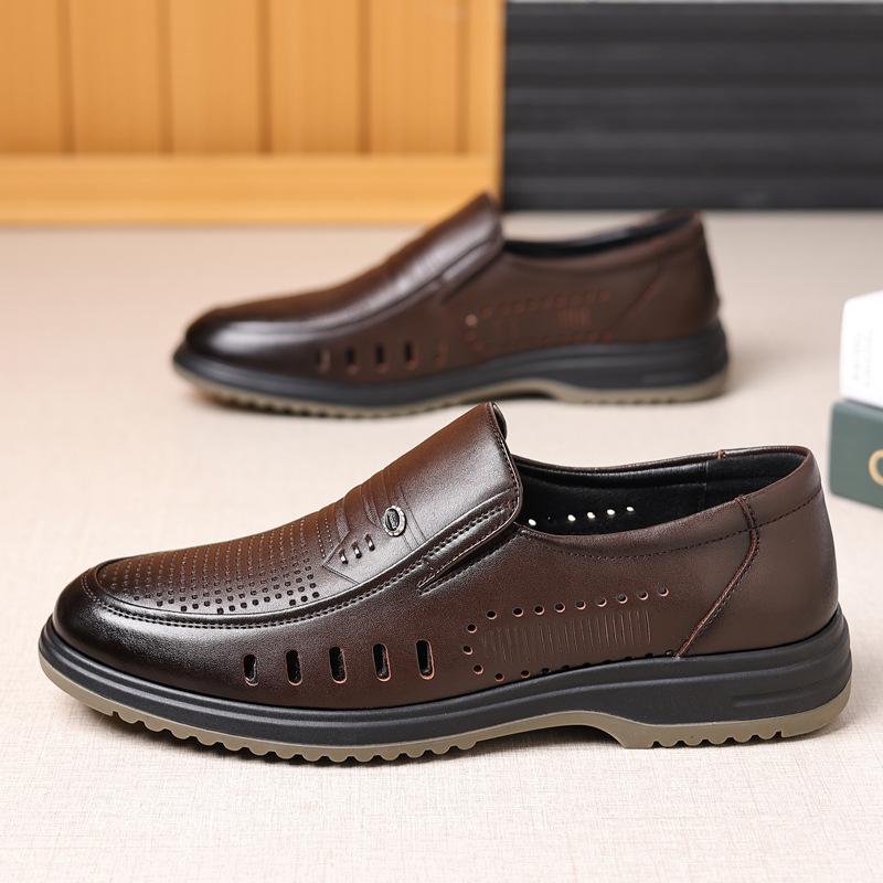 Men s shoes summer hollow foot leather shoes men s shoes casual leather shoes breathable leather sandals 2025 38
Men s shoes summer hollow foot leather shoes men s shoes casual leather shoes breathable leather sandals 2025 38
