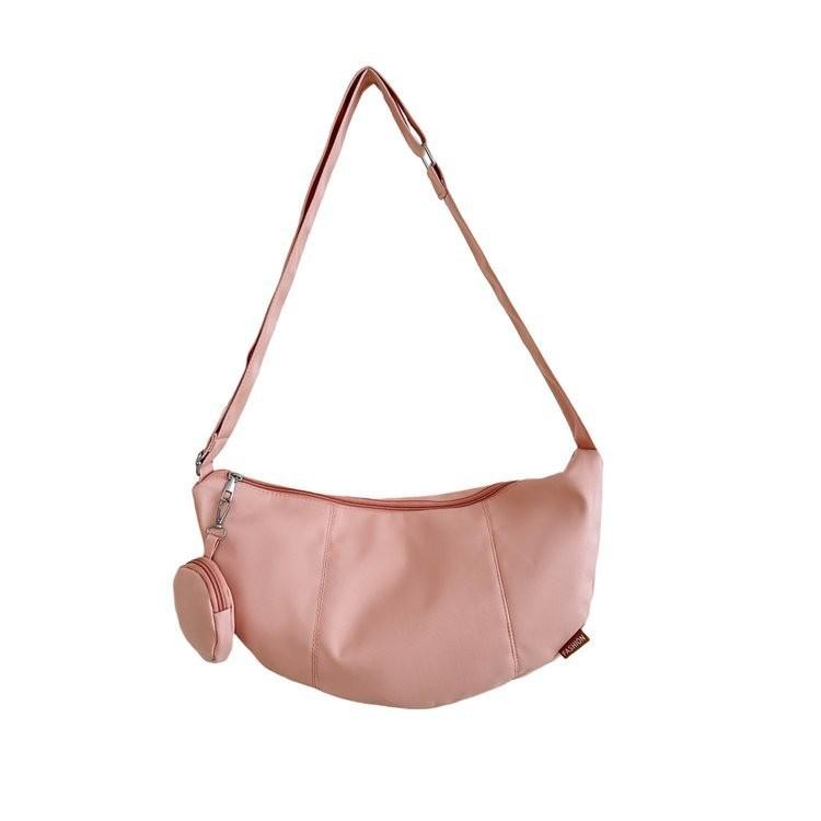 Casual Summer Crossbody Bag For Women Spacious Nylon Shoulder Bag In Khaki Blue Black Beige Pink рожевий
Casual Summer Crossbody Bag For Women Spacious Nylon Shoulder Bag In Khaki Blue Black Beige Pink рожевий