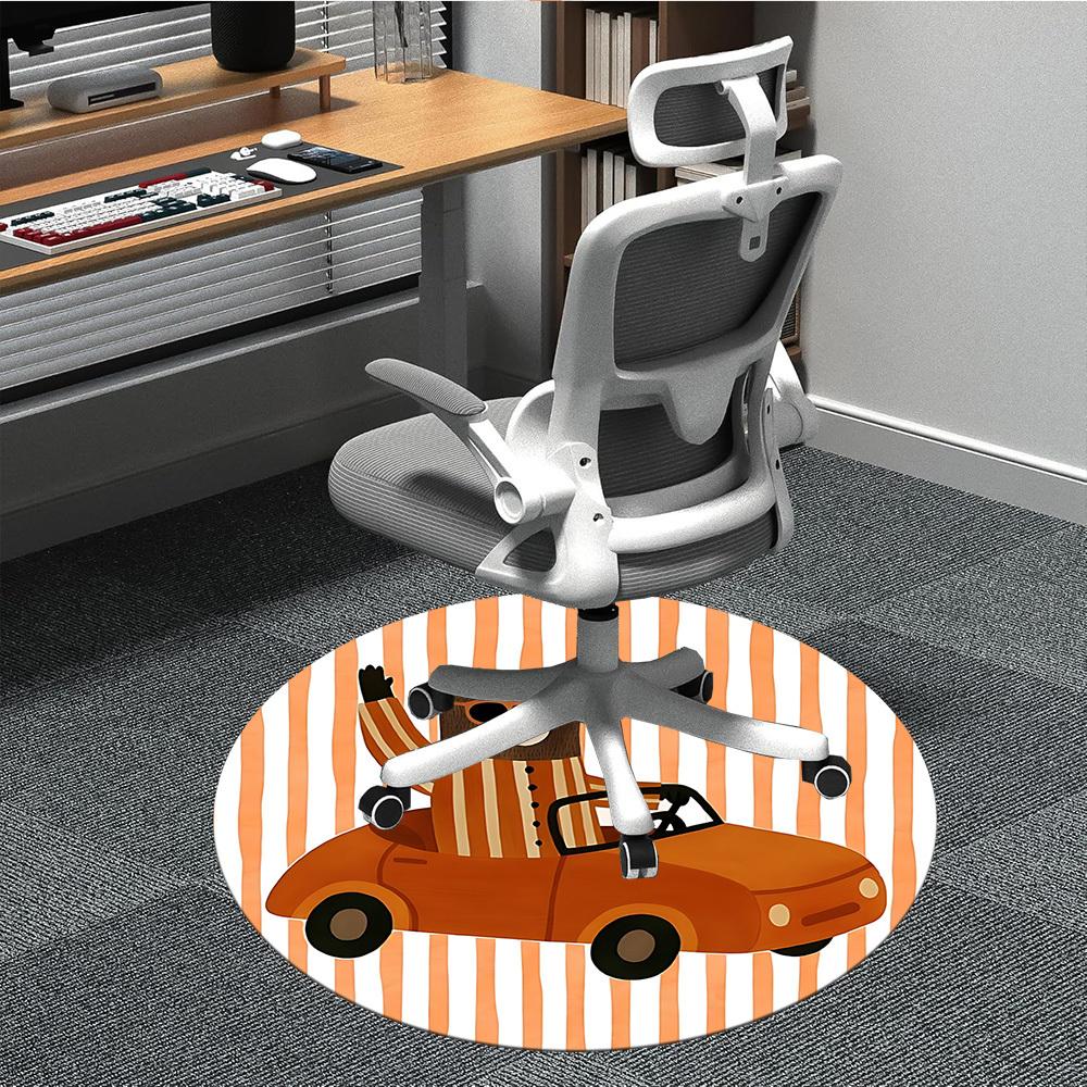 1pc Bear Car Office Round Rug, Non-slip, Soft and Durable Office Rug for Interior Decoration, Perfect for Office, Beautiful Decoration yy260324004 80cm by 80cm
1pc Bear Car Office Round Rug, Non-slip, Soft and Durable Office Rug for Interior Decoration, Perfect for Office, Beautiful Decoration yy260324004 80cm by 80cm