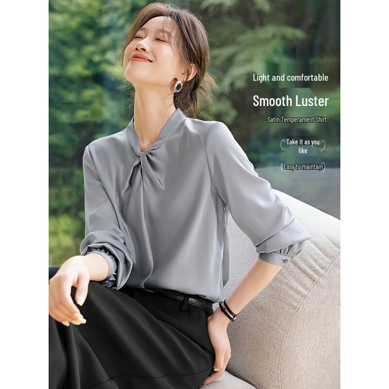 Women s Autumn 2025 Satin Twist Design Blouse 2XL
Women s Autumn 2025 Satin Twist Design Blouse 2XL