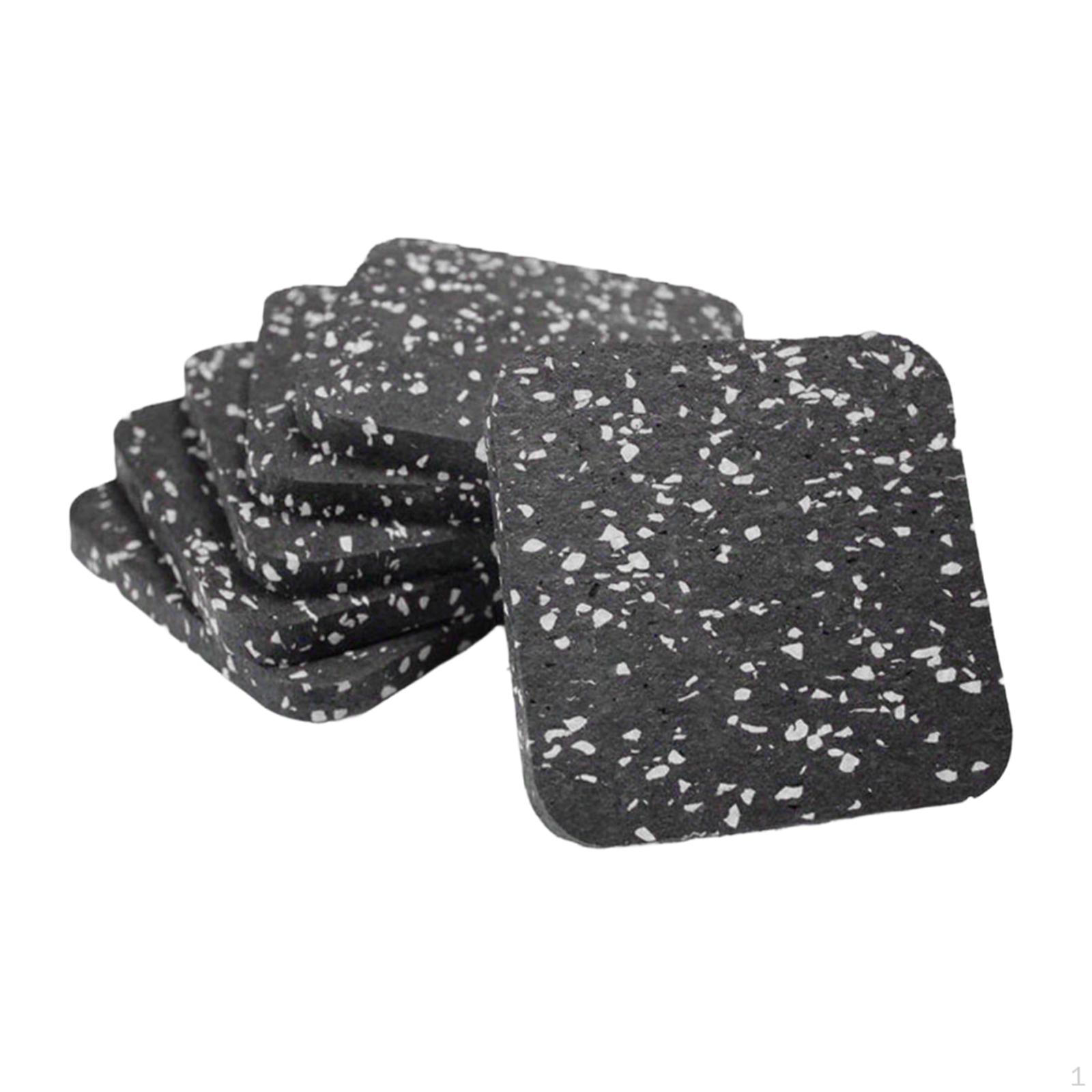 6 Anti-vibration Mats for Treadmills, Shockproof, Rubber, Weight Benches, And Elliptical білий
6 Anti-vibration Mats for Treadmills, Shockproof, Rubber, Weight Benches, And Elliptical білий