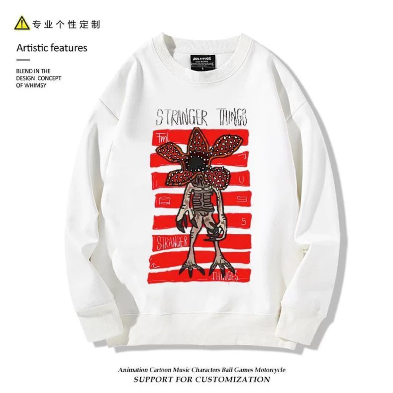 Світшот Stranger Things Пальто Мода осінній одяг white5-XL білий
Світшот Stranger Things Пальто Мода осінній одяг white5-XL білий