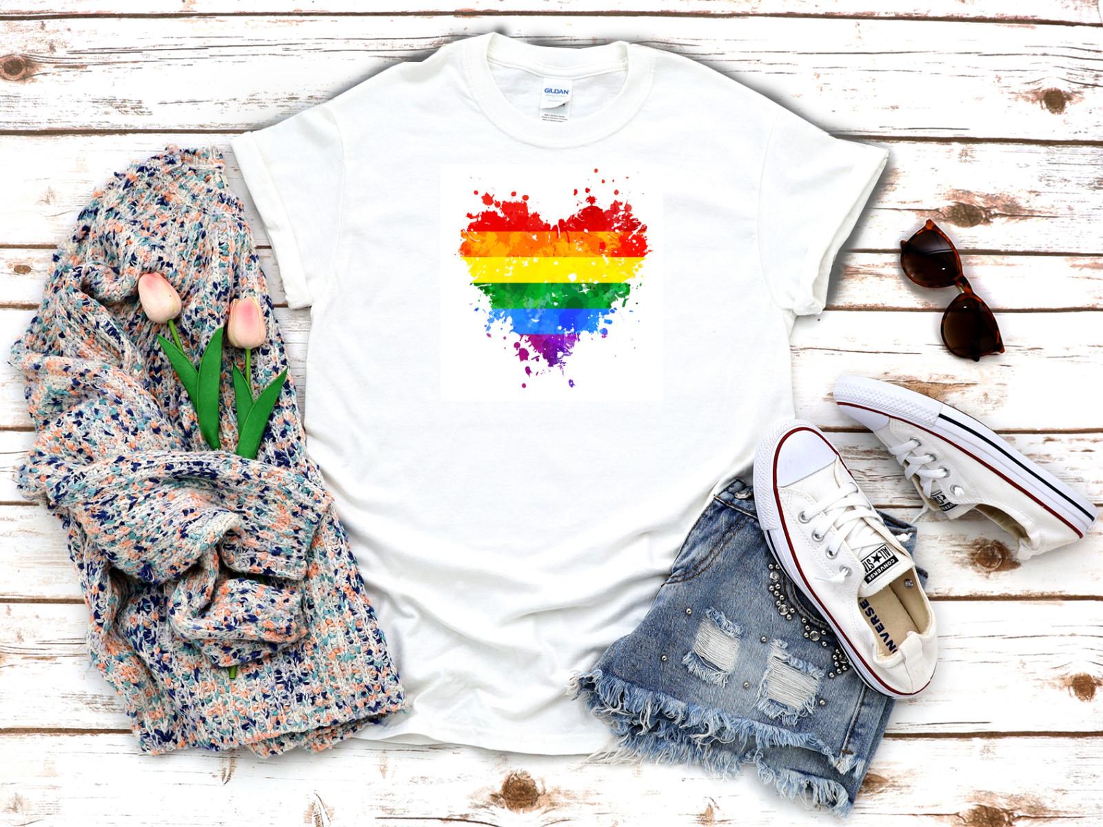 26 LGBT Pride Rainbow Heart Lesbians Gays Women s 3 4 Short Sleeve T-Shirt K127 Unisex T-Shirt XXL
26 LGBT Pride Rainbow Heart Lesbians Gays Women s 3 4 Short Sleeve T-Shirt K127 Unisex T-Shirt XXL