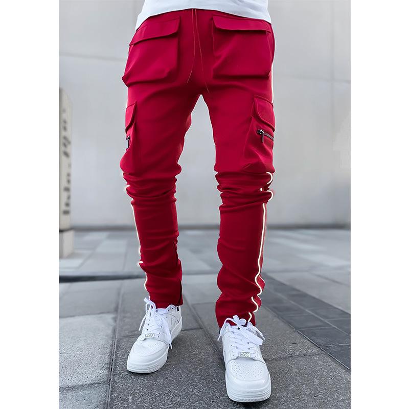 Men s Trendy Workwear Lace-Up Pants: Durable, Multi-Pocket, Anti-Beam Heel, Straight-Leg Sports Casual Trousers L чёрный
Men s Trendy Workwear Lace-Up Pants: Durable, Multi-Pocket, Anti-Beam Heel, Straight-Leg Sports Casual Trousers L чёрный