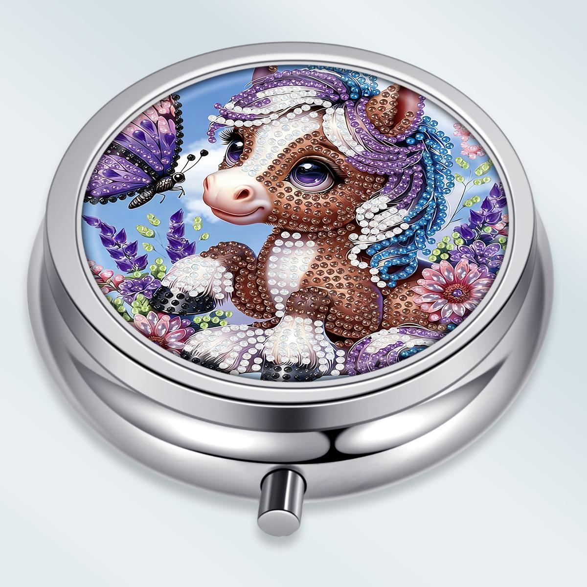 Portable Pill Box with 3 Compartments, Mini Metal Medicine Organizer Case, Cute Printed Pill Container for Vitamins, Pills, Jewelry, Travel, Daily Use разноцветный
Portable Pill Box with 3 Compartments, Mini Metal Medicine Organizer Case, Cute Printed Pill Container for Vitamins, Pills, Jewelry, Travel, Daily Use разноцветный
