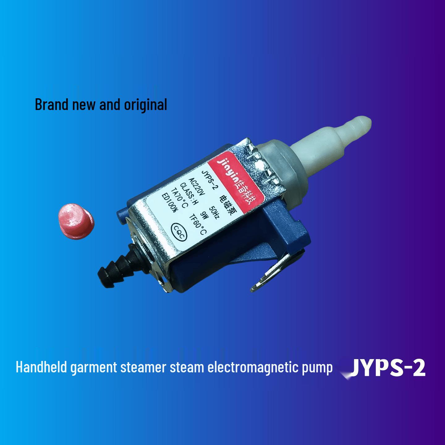 Handheld Garment Steamer GT72AX with JYPS-2 Solenoid Pump and 9W Steam Suction Valve Below 0.8L
Handheld Garment Steamer GT72AX with JYPS-2 Solenoid Pump and 9W Steam Suction Valve Below 0.8L