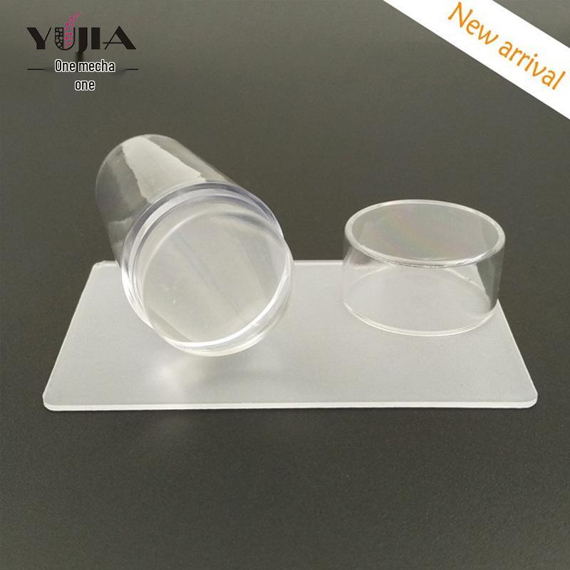 All-Transparent Nail Art Stamper with Lid & Pure Silicone Head 2.8 Transparent Stamp Head
All-Transparent Nail Art Stamper with Lid & Pure Silicone Head 2.8 Transparent Stamp Head