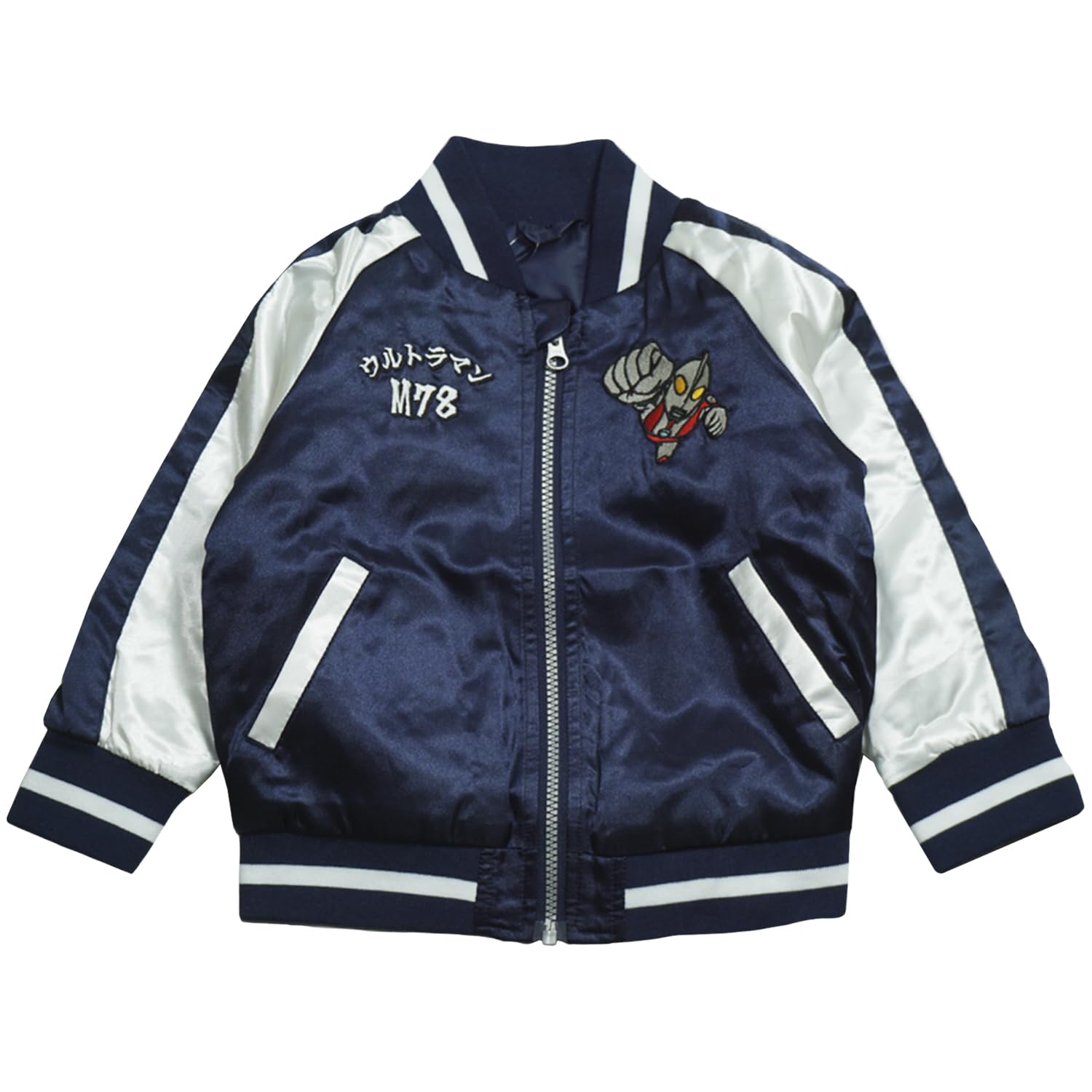 FUNOFANO Ultraman Embroidered Sukajan Jacket, Navy, Fall/Winter 2025, 100cm, er9435azz-5
FUNOFANO Ultraman Embroidered Sukajan Jacket, Navy, Fall/Winter 2025, 100cm, er9435azz-5