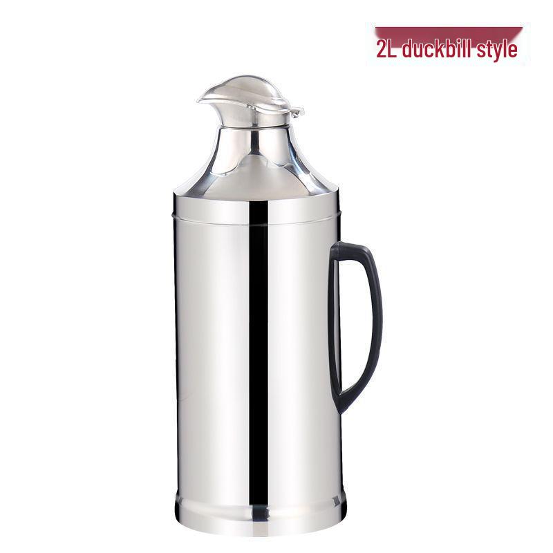 High-Efficiency Large Capacity Insulated Glass-Lined Thermos - Stainless Steel Outer, 5 lb/8 lb Complete Set (Outer Shell + Inner Liner)
High-Efficiency Large Capacity Insulated Glass-Lined Thermos - Stainless Steel Outer, 5 lb/8 lb Complete Set (Outer Shell + Inner Liner)