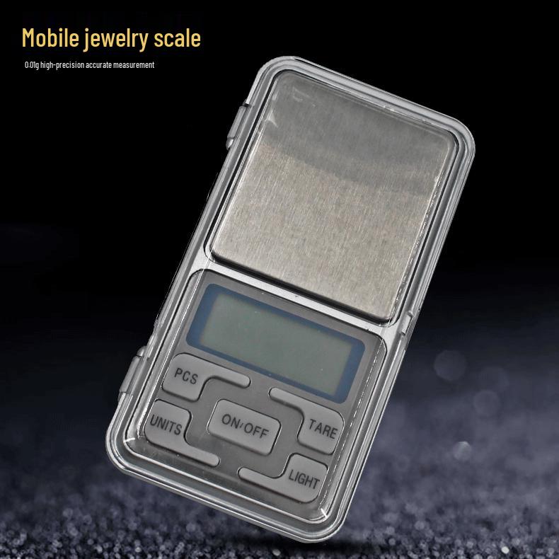 Mini Portable Electronic Jewelry Scale - 0.01g Precision Pocket Scale 1kg/0.1g
Mini Portable Electronic Jewelry Scale - 0.01g Precision Pocket Scale 1kg/0.1g