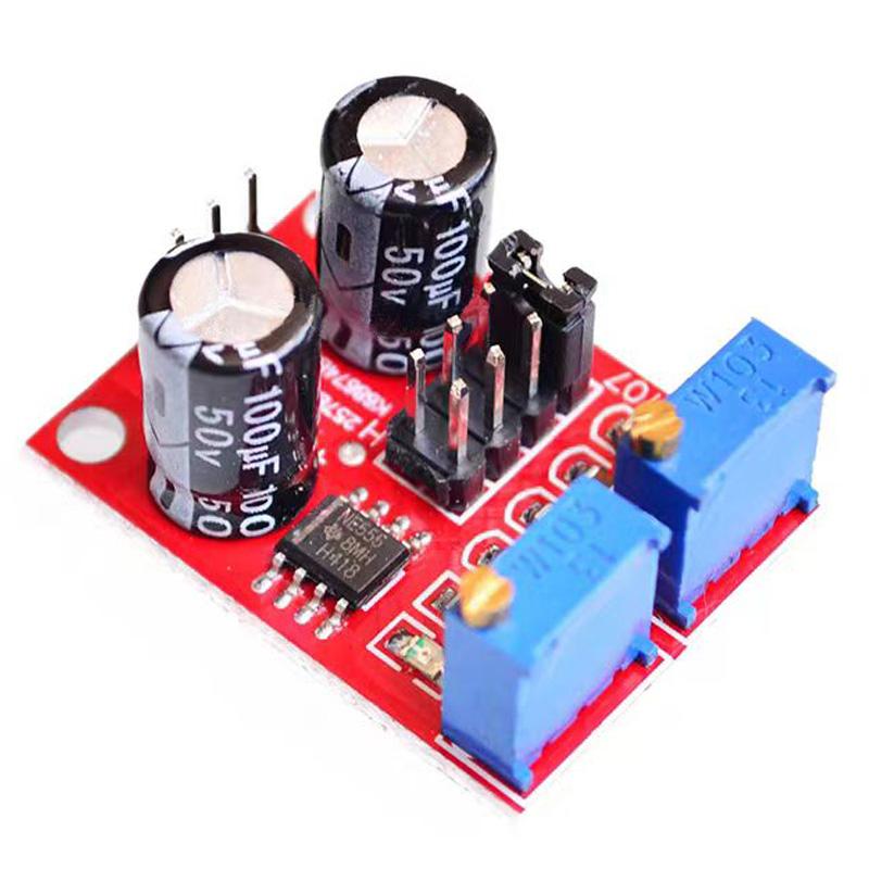 NE555 pulse frequency duty cycle adjustable module square wave rectangular wave signal generator stepper motor drive
NE555 pulse frequency duty cycle adjustable module square wave rectangular wave signal generator stepper motor drive