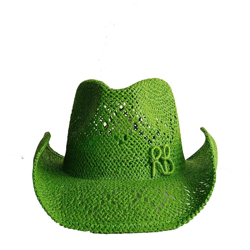 Fashionable RB Cowboy Hat Letter Straw Hats for Women Men Summer Outdoor Holidays Beach Sun Hat for Women Fashion Panama 55-58CM
Fashionable RB Cowboy Hat Letter Straw Hats for Women Men Summer Outdoor Holidays Beach Sun Hat for Women Fashion Panama 55-58CM