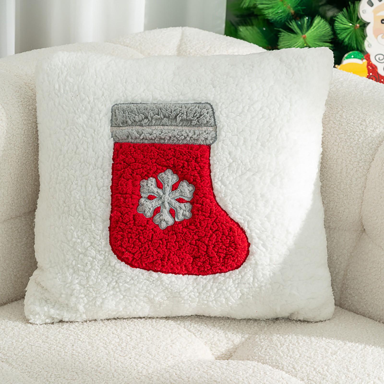 Christmas plush sofa pillowcase Comfortable pillow case with Santa Claus, snowman and Christmas tree 3D patterns pillow cover
Christmas plush sofa pillowcase Comfortable pillow case with Santa Claus, snowman and Christmas tree 3D patterns pillow cover