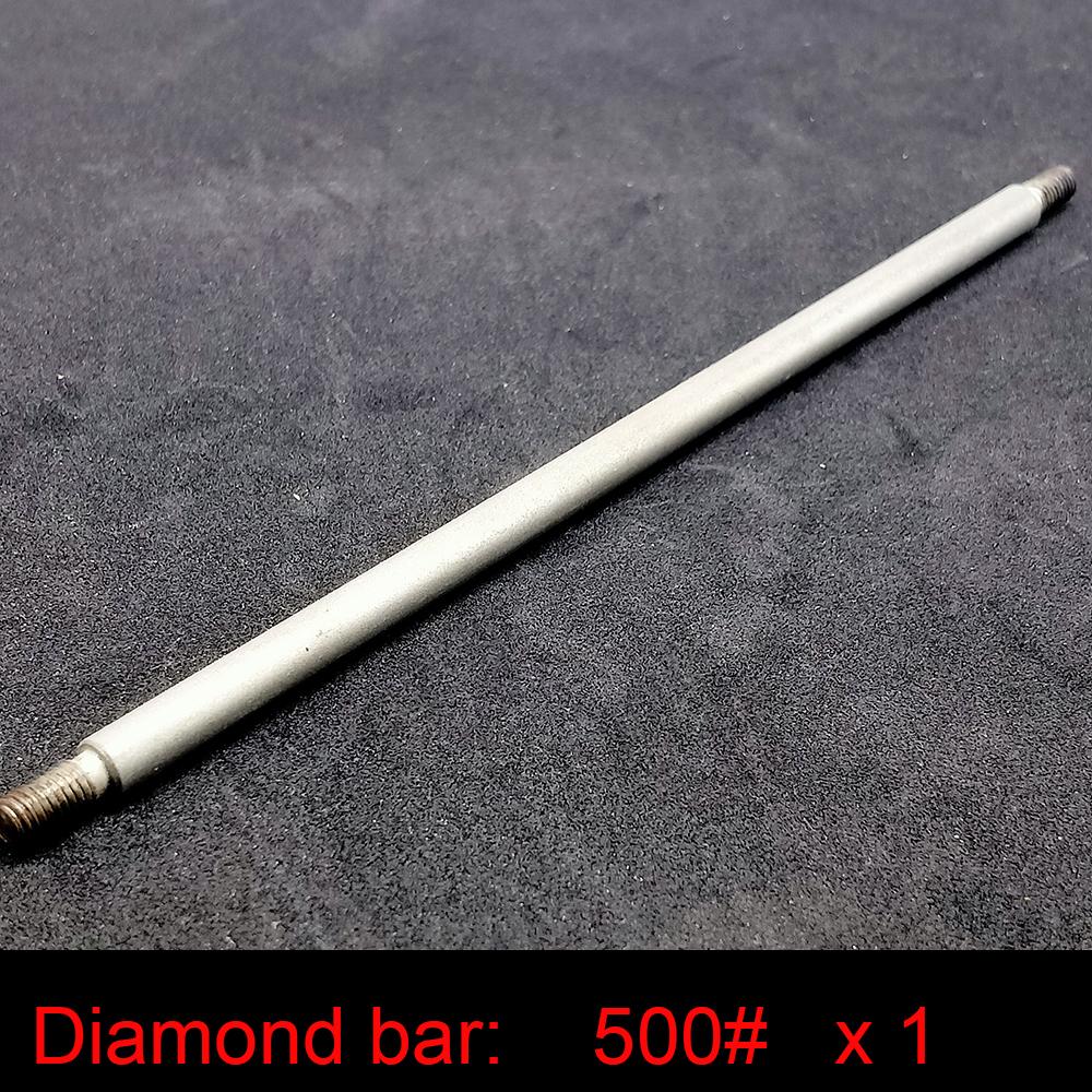 6 мм цилиндрический алмазный точильный камень, подходящий для алмазного бруска для заточки ножей Ruixin Rx008, зубчатый нож, заточка наконечника ятагана 6mm Diameter