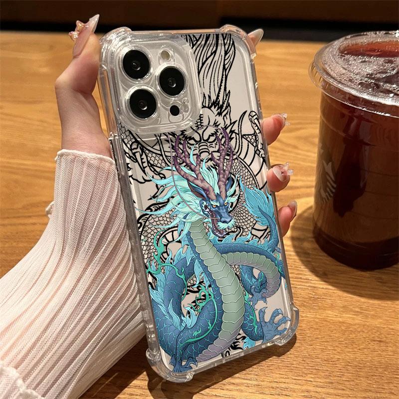 God Black Dragon Cyan Phone Case Clear For iPhone 17 16 14 15 11 12 13 Pro Max 17PM 16E 15 16 Plus 17 Air Soft Shockproof Cover iPhone 11 Pro
God Black Dragon Cyan Phone Case Clear For iPhone 17 16 14 15 11 12 13 Pro Max 17PM 16E 15 16 Plus 17 Air Soft Shockproof Cover iPhone 11 Pro