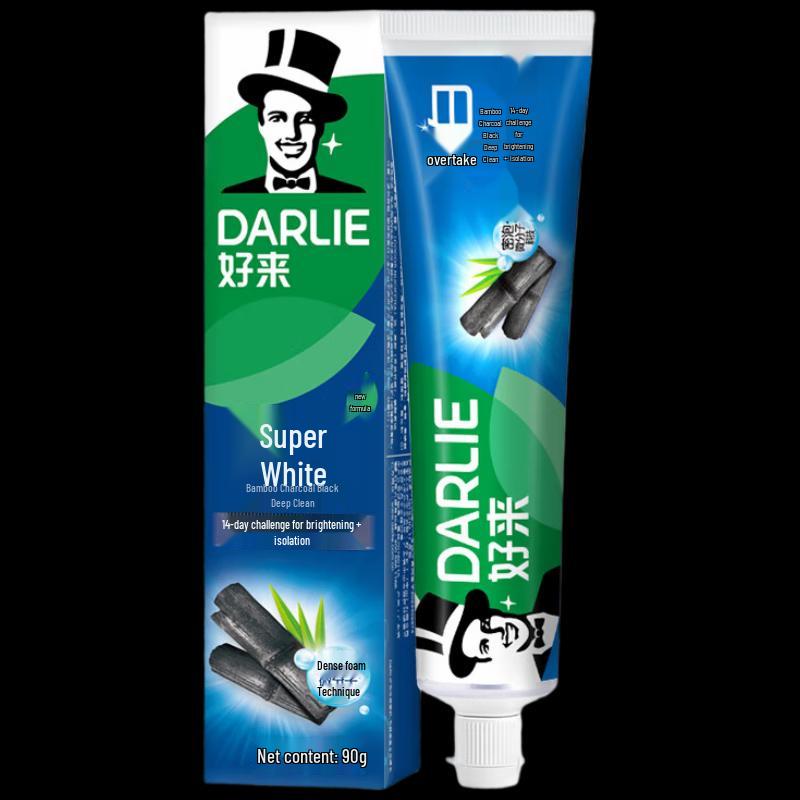 Darlie Ultra White Bamboo Charcoal Deep Clean Toothpaste
Darlie Ultra White Bamboo Charcoal Deep Clean Toothpaste