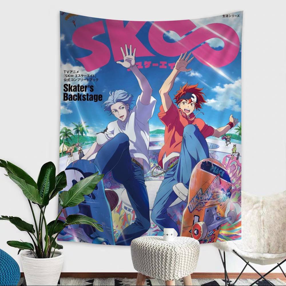Sports Anime SK8 The Infinity Printed Large Wall Tapestry Hanging Tarot Hippie Wall Rugs Dorm Home Decor 74x94cm(29x37in)
Sports Anime SK8 The Infinity Printed Large Wall Tapestry Hanging Tarot Hippie Wall Rugs Dorm Home Decor 74x94cm(29x37in)