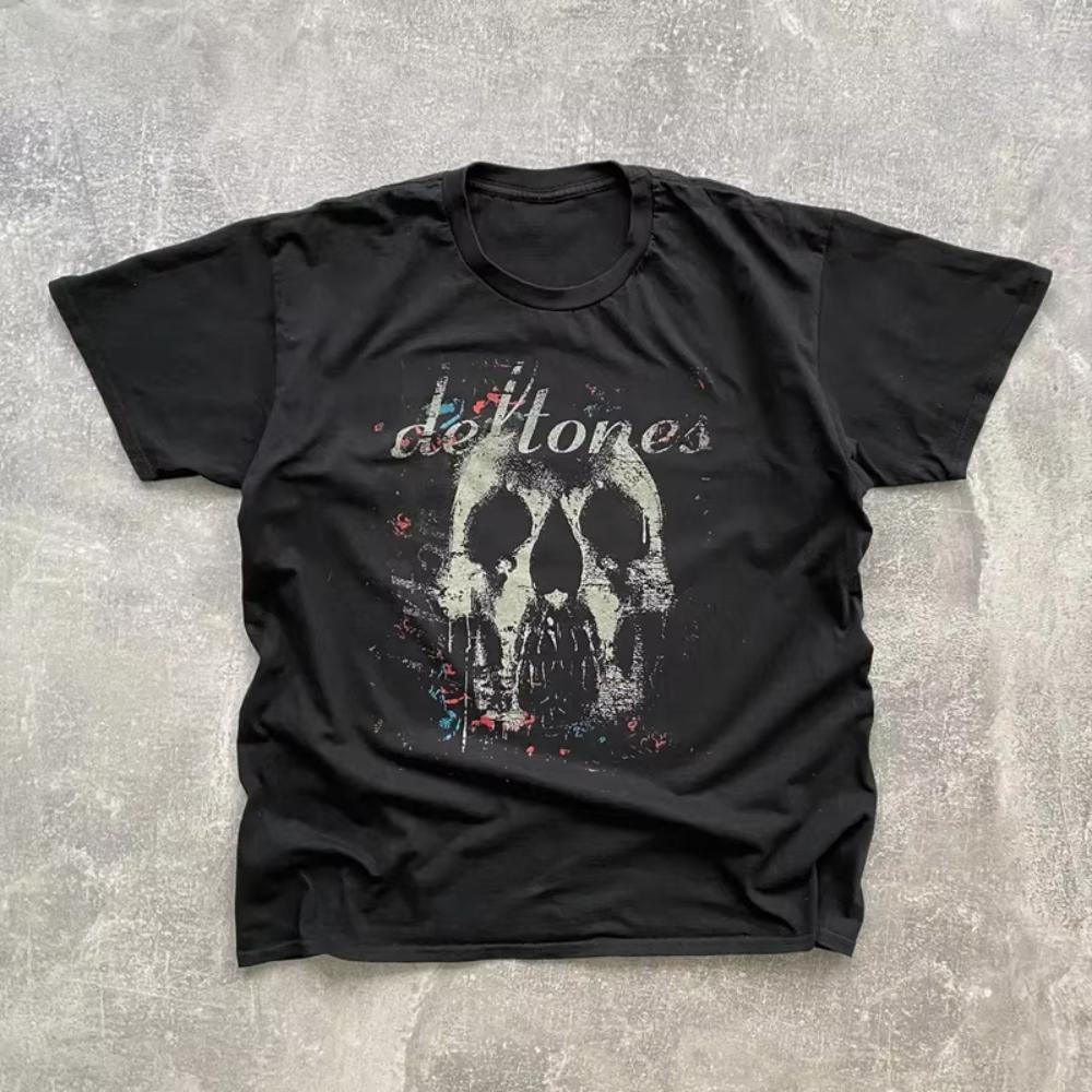 2025 Deftones Band WHITE PONY Vintage Black T-Shirt Men Women T Shirt Loose Fitness Short Sleeve T-Shirts High Street Crew Neck S разноцветный
2025 Deftones Band WHITE PONY Vintage Black T-Shirt Men Women T Shirt Loose Fitness Short Sleeve T-Shirts High Street Crew Neck S разноцветный