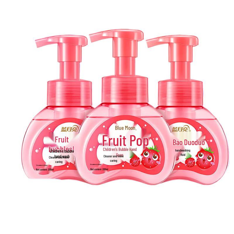 Blue Moon Children s Strawberry Foaming Hand Soap 3-Pack
Blue Moon Children s Strawberry Foaming Hand Soap 3-Pack