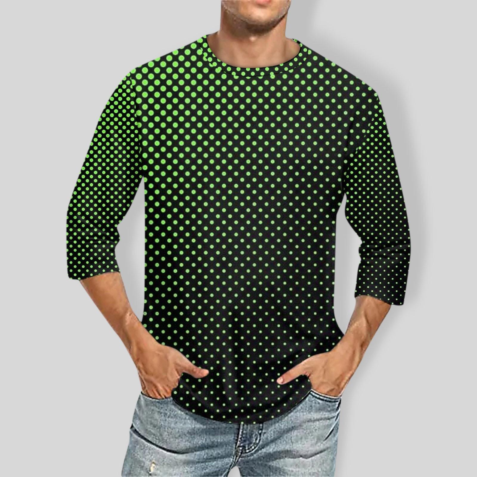 Мужская повседневная модная футболка с круглым вырезом и рукавом три четверти XXXXL армия зеленый
Мужская повседневная модная футболка с круглым вырезом и рукавом три четверти XXXXL армия зеленый