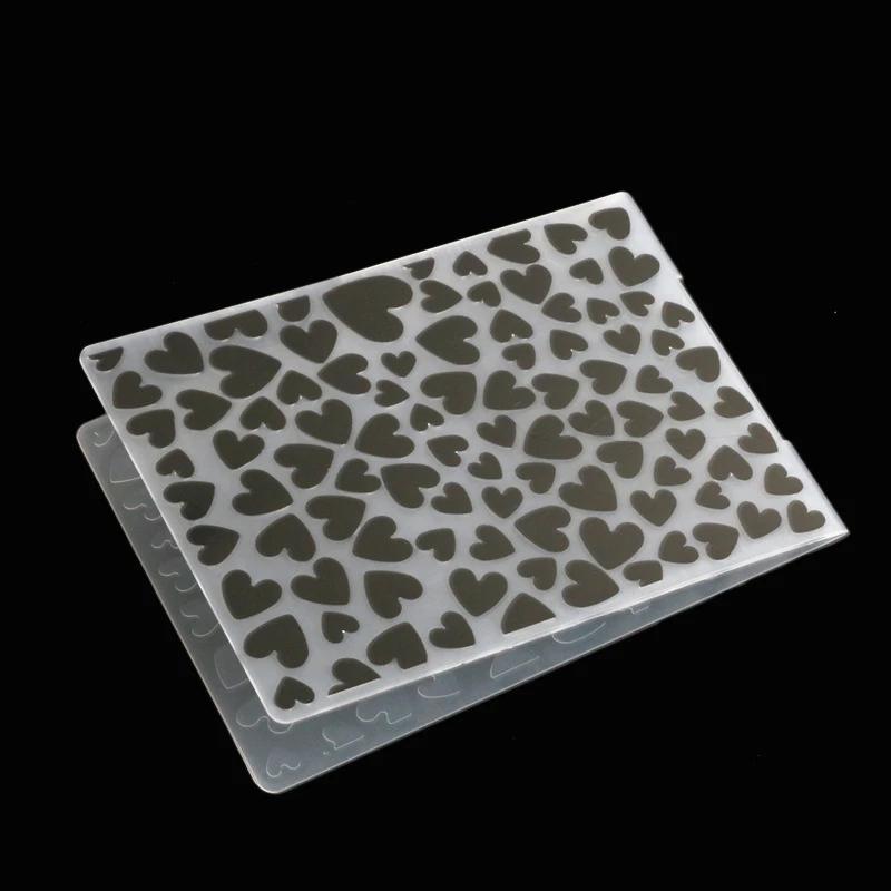 New Arrival 3D Embossing Folder Transparent Embossing Plastic Plates Design For DIY Paper Cutting Dies Scrapbooking 10.5x14.5cm
New Arrival 3D Embossing Folder Transparent Embossing Plastic Plates Design For DIY Paper Cutting Dies Scrapbooking 10.5x14.5cm