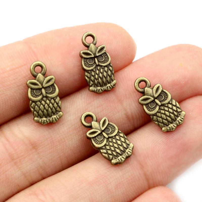30pcs 15x8mm 19x10mm Antique Silver Plated Bronze Owl Handmade Charms Pendant DIY Jewelry Findings for bracelet necklace
30pcs 15x8mm 19x10mm Antique Silver Plated Bronze Owl Handmade Charms Pendant DIY Jewelry Findings for bracelet necklace