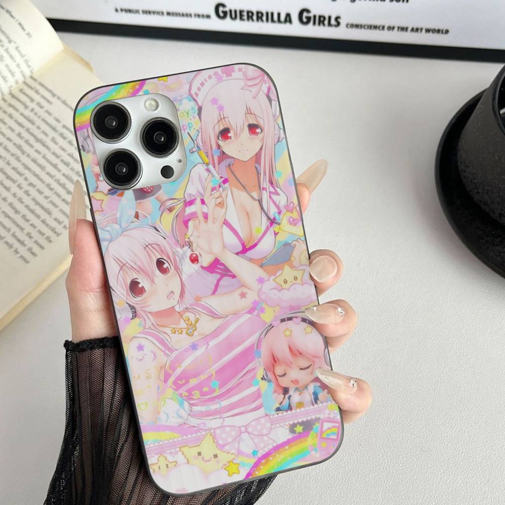 Classic Virtual Singer Super S-Sonico For IPhone 17 16 15 14 13 12 11 Pro Max Plus Pro Clear Phone Cover Non-Slip Shell iPhone 14
Classic Virtual Singer Super S-Sonico For IPhone 17 16 15 14 13 12 11 Pro Max Plus Pro Clear Phone Cover Non-Slip Shell iPhone 14