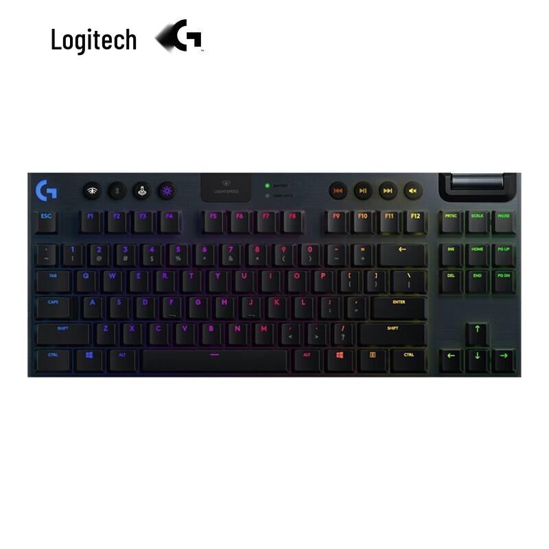 Logitech G913 TKL Low Profile Wireless RGB Gaming Keyboard
Logitech G913 TKL Low Profile Wireless RGB Gaming Keyboard