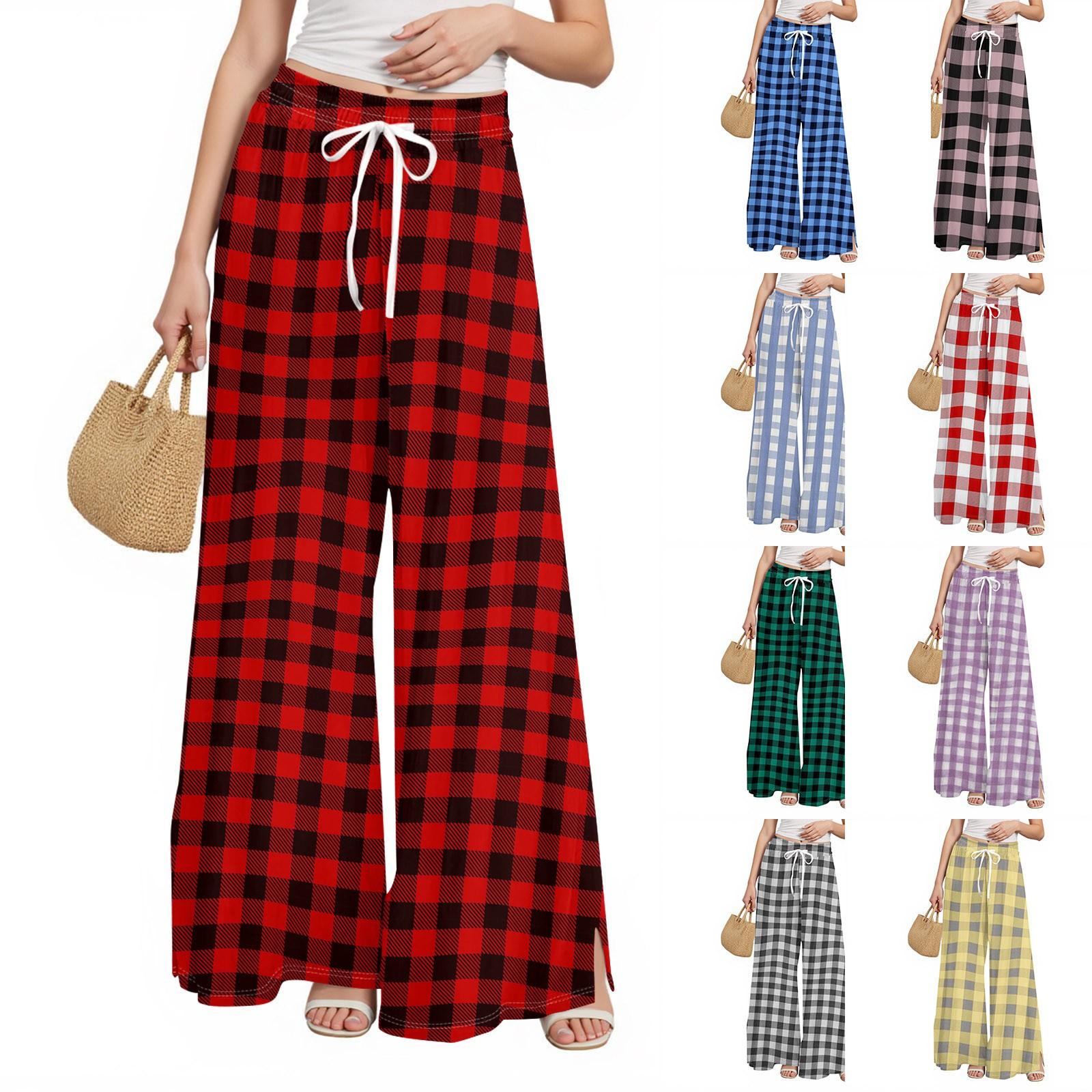 Women s Printed Wide Leg Pants With Pockets High Waist Drawstring Loose Casual Pants L синій
Women s Printed Wide Leg Pants With Pockets High Waist Drawstring Loose Casual Pants L синій