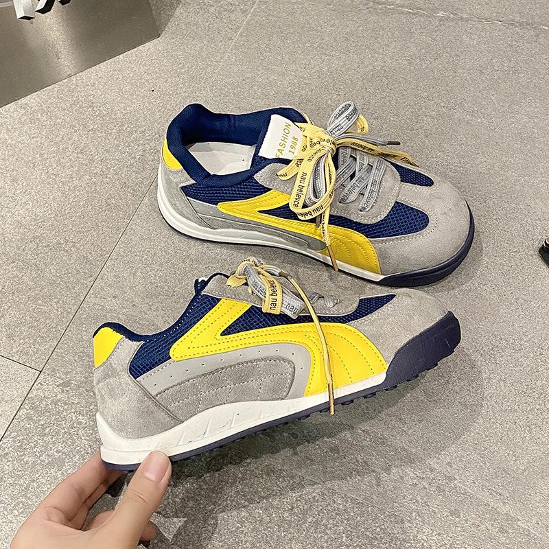 Double belt color matching German training shoes women s 2025 autumn new mesh breathable casual sports shoes trendy board shoes Forrest Gump shoes 35
Double belt color matching German training shoes women s 2025 autumn new mesh breathable casual sports shoes trendy board shoes Forrest Gump shoes 35