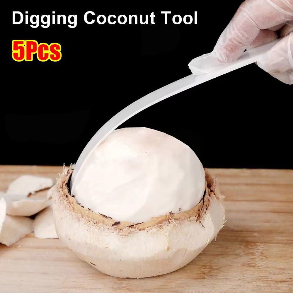 5Pcs Long Handle Coconut Opener Plastic Kitchen Gadget New Digging Coconut Tool Extractor
5Pcs Long Handle Coconut Opener Plastic Kitchen Gadget New Digging Coconut Tool Extractor