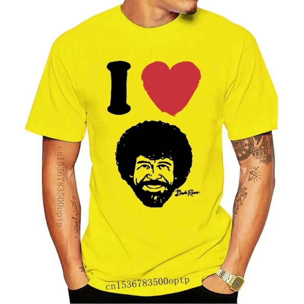 Новая футболка Bob Ross I Heart для мужчин и женщин, винтажная футболка с круглым вырезом, 100% хлопок, футболка XXXXXL жёлтый
Новая футболка Bob Ross I Heart для мужчин и женщин, винтажная футболка с круглым вырезом, 100% хлопок, футболка XXXXXL жёлтый