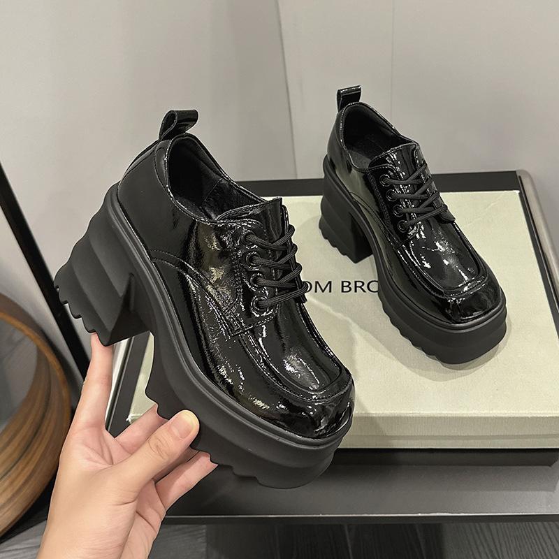 platform-soled loafers women s year European station spring new versatile square head height-increasing single shoes women s lace-up leather shoes 33 чёрный
platform-soled loafers women s year European station spring new versatile square head height-increasing single shoes women s lace-up leather shoes 33 чёрный