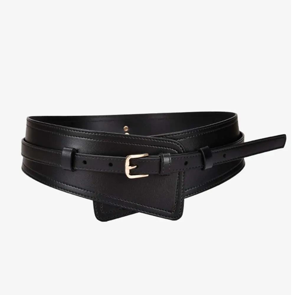 Fashion PU Leather Waist Belt Waist Alloy buckle Wide Belts Adjustable Slimming Belts For Women Dress 100cm чёрный
Fashion PU Leather Waist Belt Waist Alloy buckle Wide Belts Adjustable Slimming Belts For Women Dress 100cm чёрный